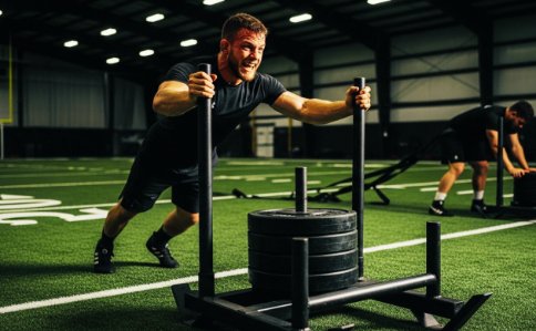 Heavy Sled Pushes and Drags