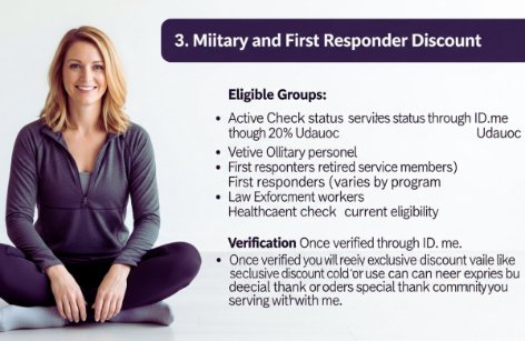 Military and First Responder Discount