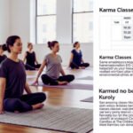 What are the karma classes for Modo Yoga NYC and how does it work?