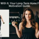How can I be motivated to stick with home fitness tips longer term