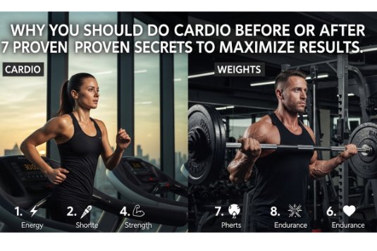 cardio before or after weights