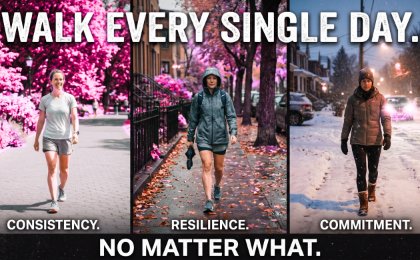 Walk Every Single Day No Matter What