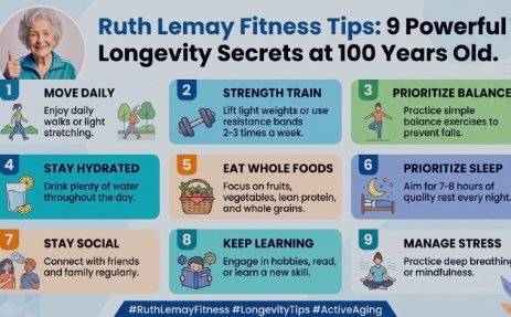 ruth lemay fitness tips